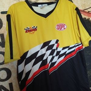 Men's dope racing shirt jersey size medium